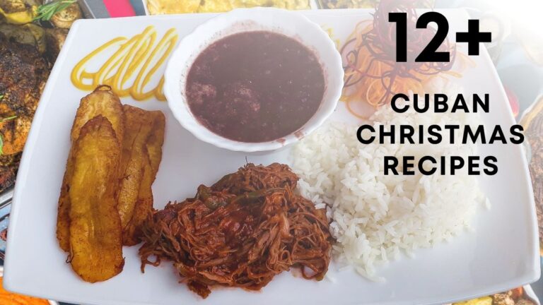 CUBAN CHRISTMAS RECIPES