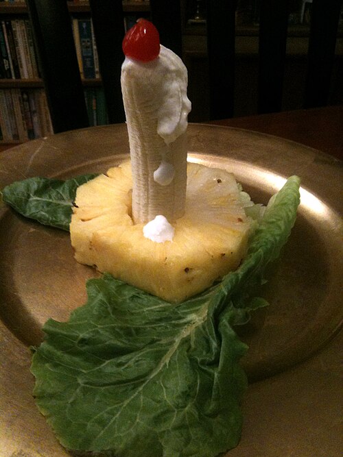 Candle salad