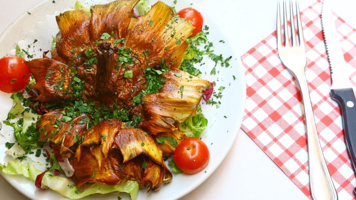 Carciofi alla Giudia