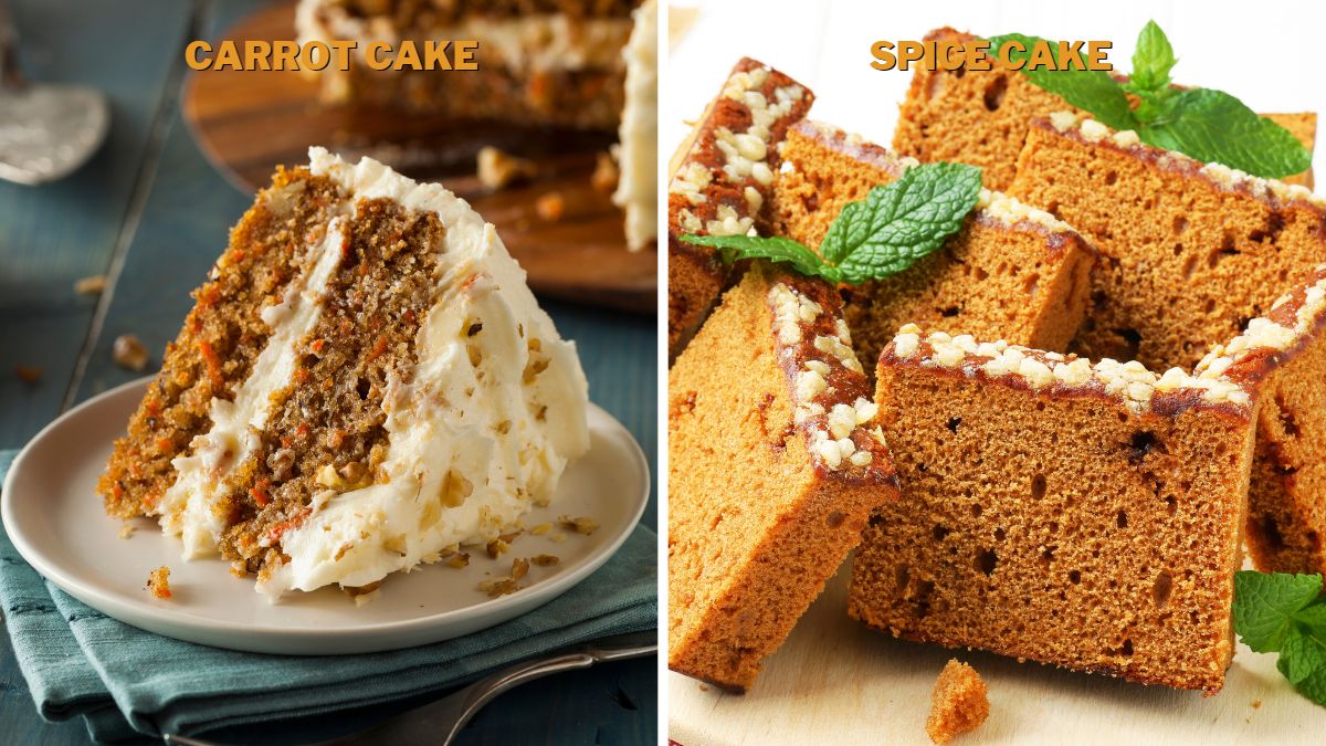 Carrot Cake vs. Spice Cake