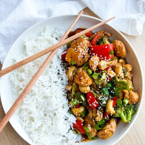 Cashew Chicken Stir Fry