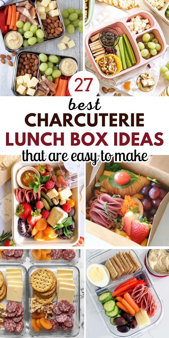 Charcuterie Lunch Box Ideas 1