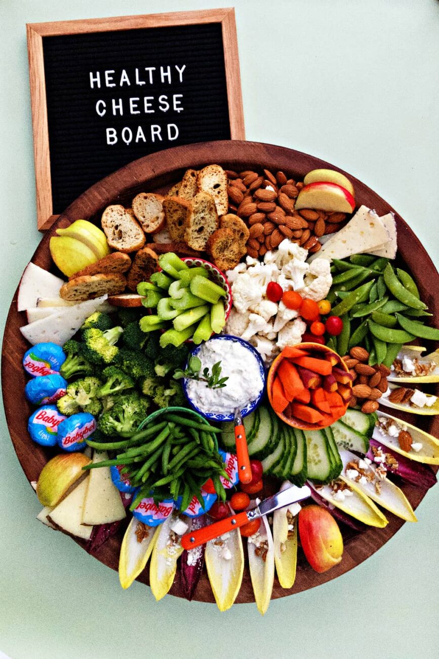 Cheese and Veggie Board