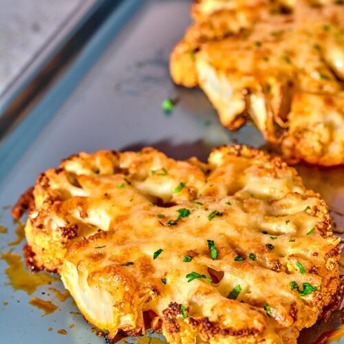 Cheesy Cauliflower Steak 1