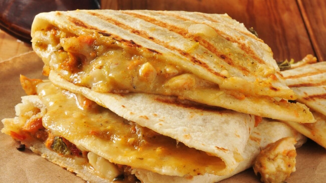 Cheesy Chicken Quesadillas