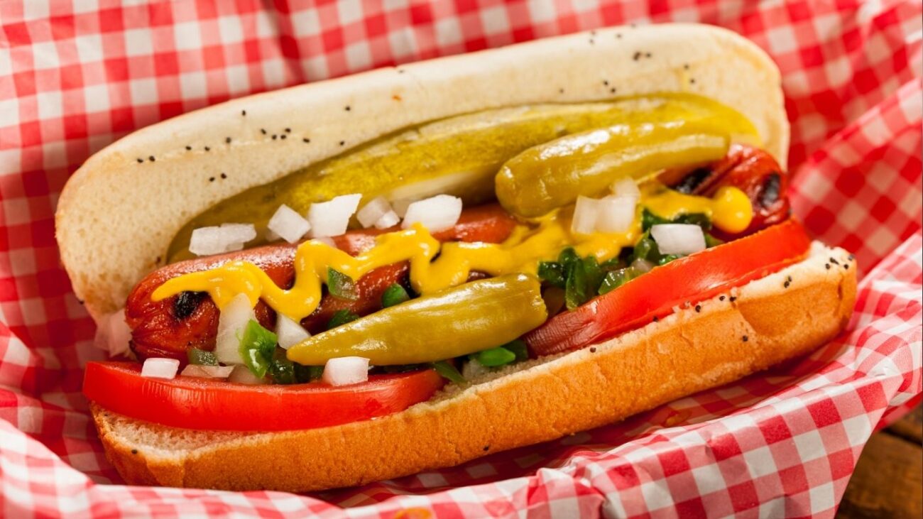 Chicago Style Hot Dog 1