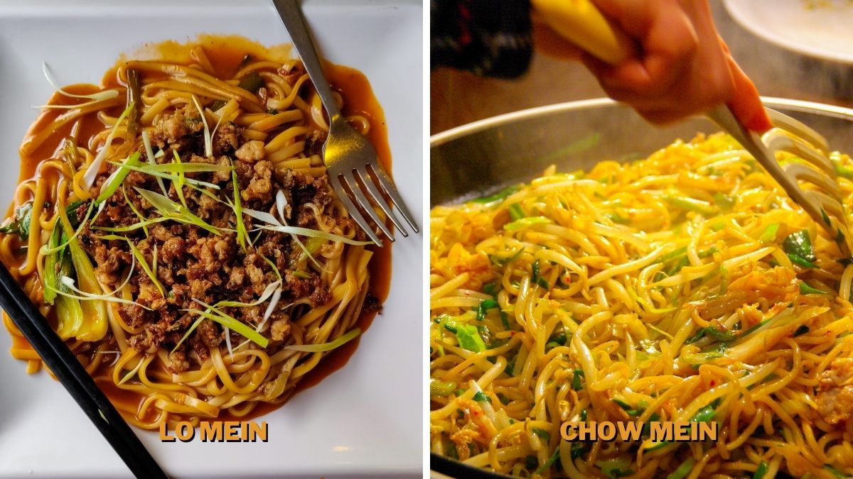 Chicken Lo Mein vs. Chow Mein Differences in Sauce