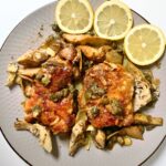 Chicken Piccata with Artichokes recipe