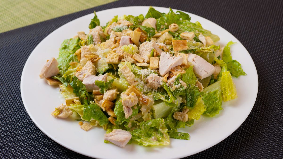 Chicken Salad with Croutons