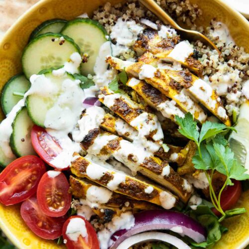 Chicken Shawarma Grain Bowls 5