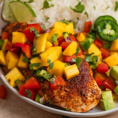 Chicken with Mango Salsa 2.12