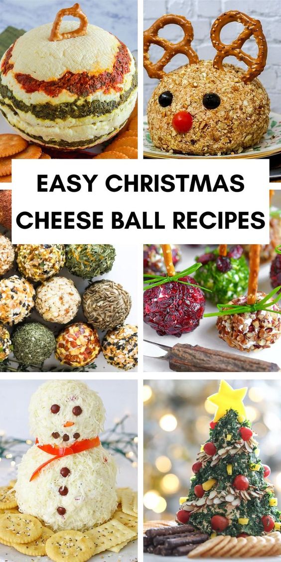 14 Christmas Cheese Ball Recipes