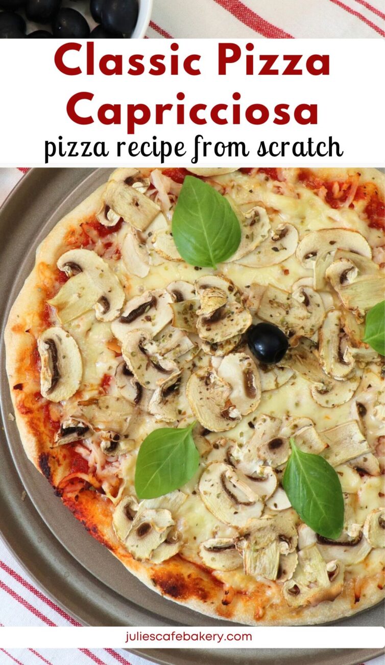 Classic Pizza Capricciosa recpe from scratch