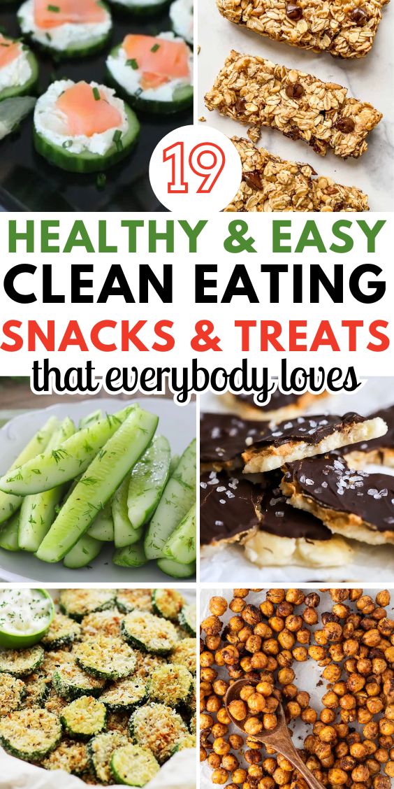 Clean Eating Snacks and treats