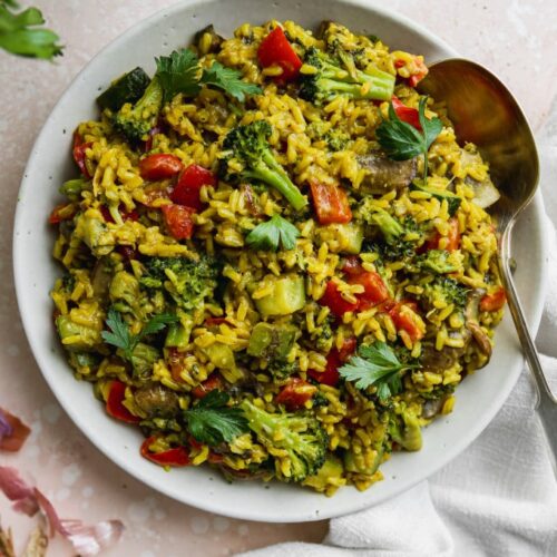 Coconut Curry Rice With Vegetables Walder Wellness 4 680x1020 1