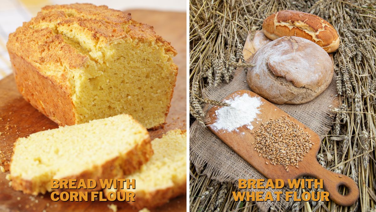 Corn Flour vs. Wheat Flour