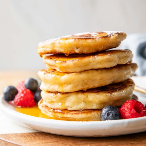 Cottage Cheese Pancakes 4