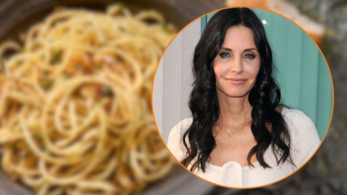 Courteney Cox pasta