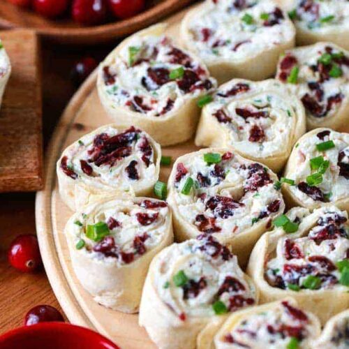 Cranberry Feta Pinwheels 32