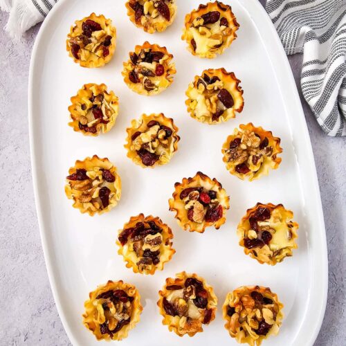 Cranberry and Walnut Brie Bite Appetizers 2 scaled 1