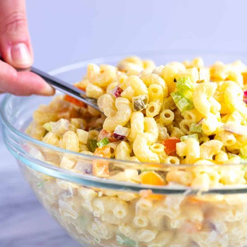 Creamy Macaroni Pasta Salad Recipe 1 1200