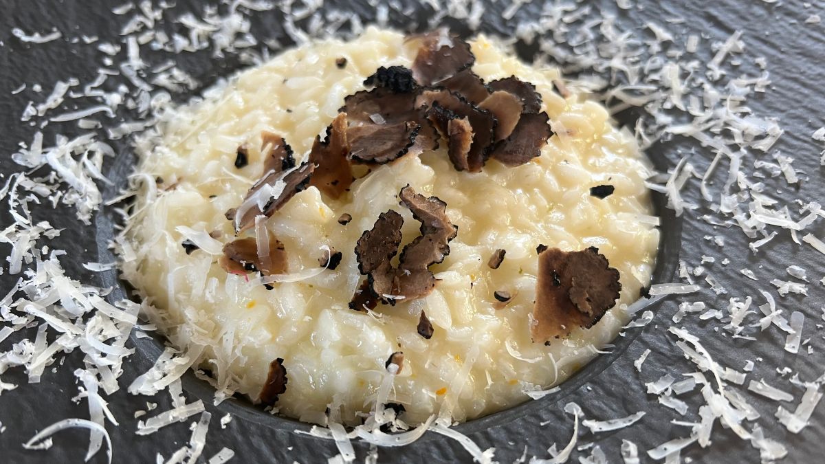 Creamy Truffle Parmesan Risotto