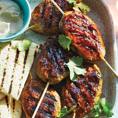 Creative VeganChickpeaKoftaSkewers