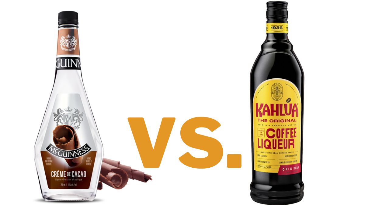 Crème De Cacao vs. Kahlua Differences