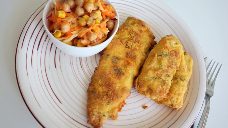 Crisp Cornmeal Fish from the Oven