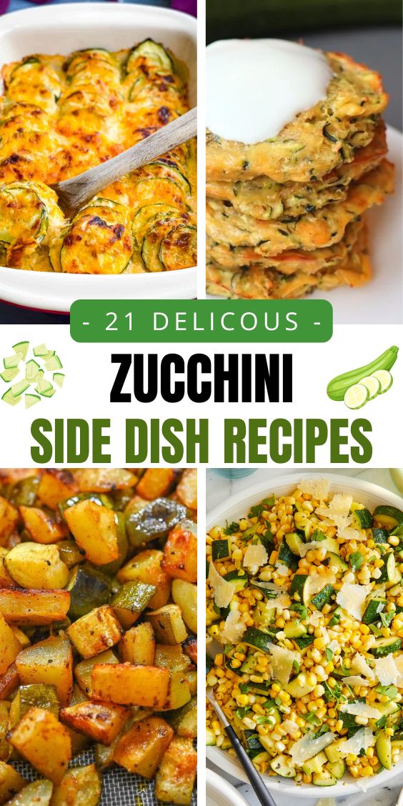 Delicious Easy Zucchini Side Dish Recipes