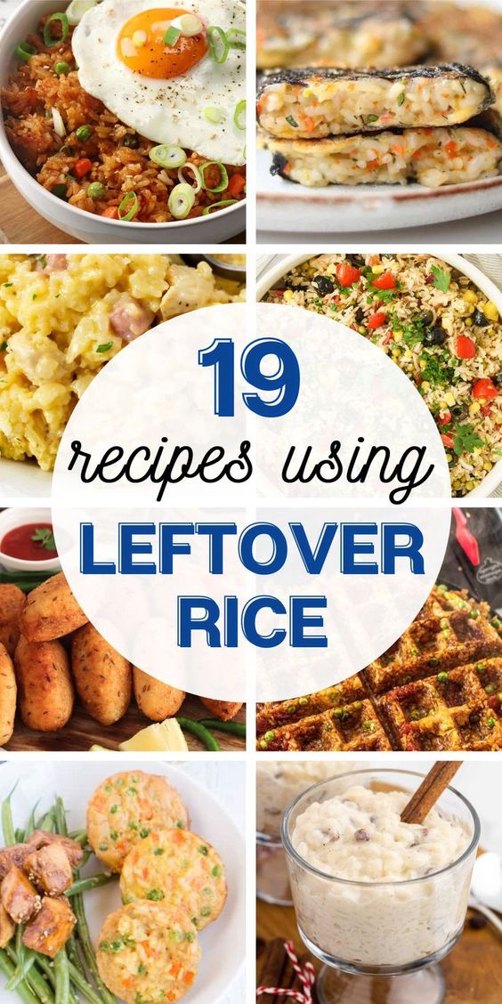 Delicious Leftover Rice Recipes