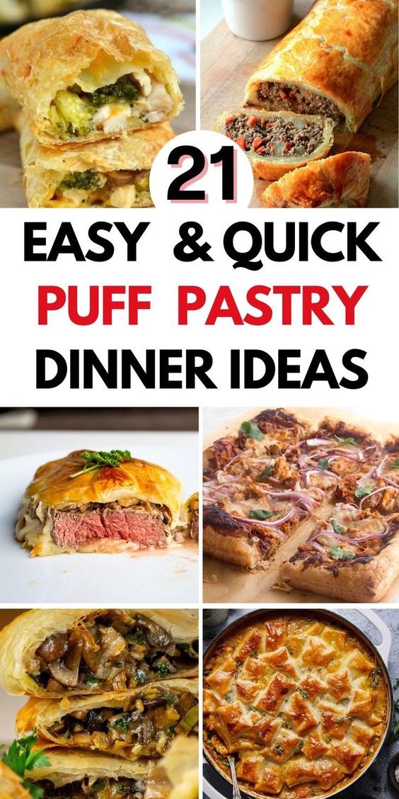 21 Puff Pastry Recipes for Dinner