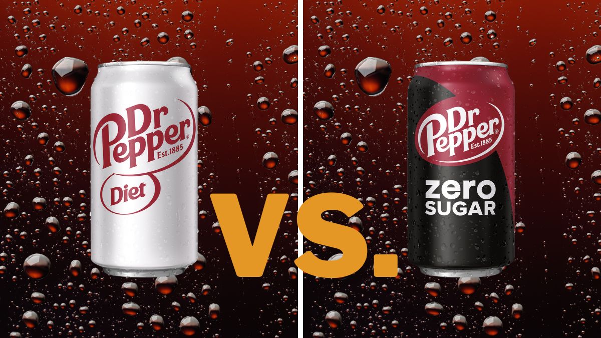 Diet Dr Pepper vs. Dr Pepper Zero Sugar