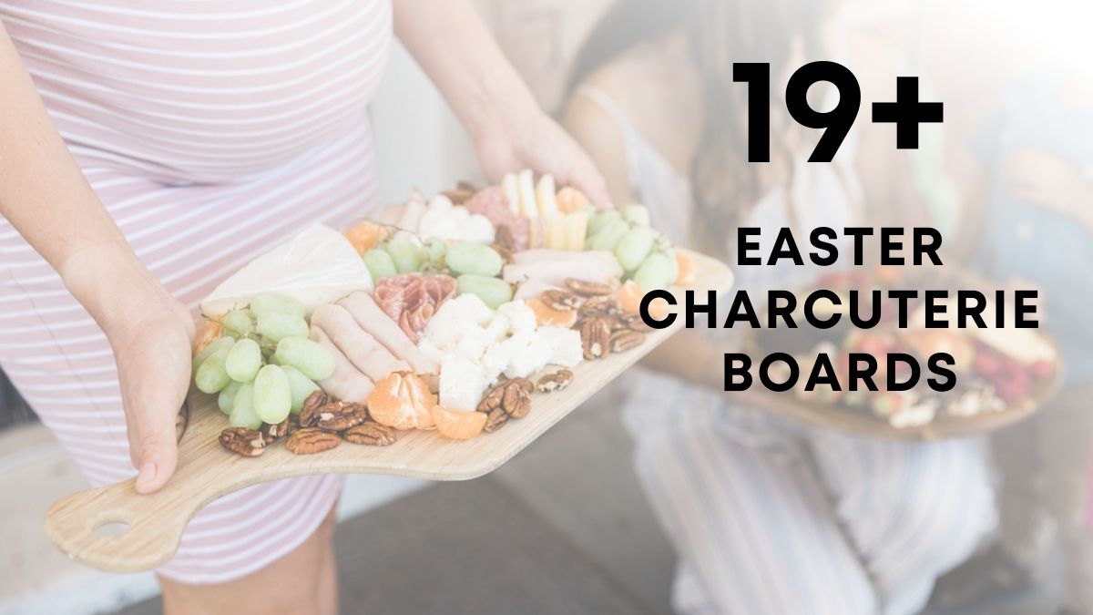 Easter charcuterie boards