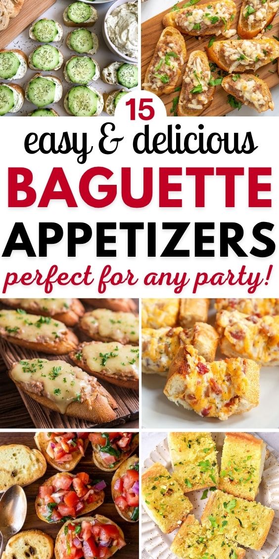 Easy Appetizers With Baguette Bread