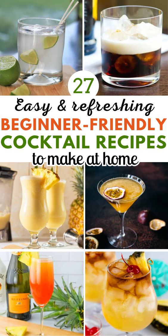 Easy Cocktails for Beginners