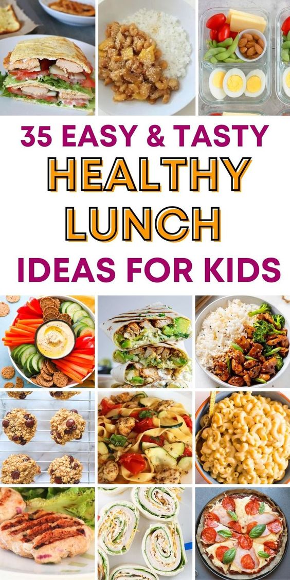 Easy Healthy Lunch Ideas for Kids (Back to School)