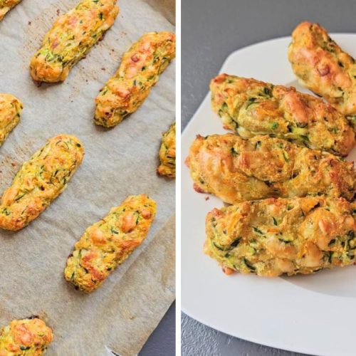 Easy Oven Baked Zucchini Carrot Tots Recipe