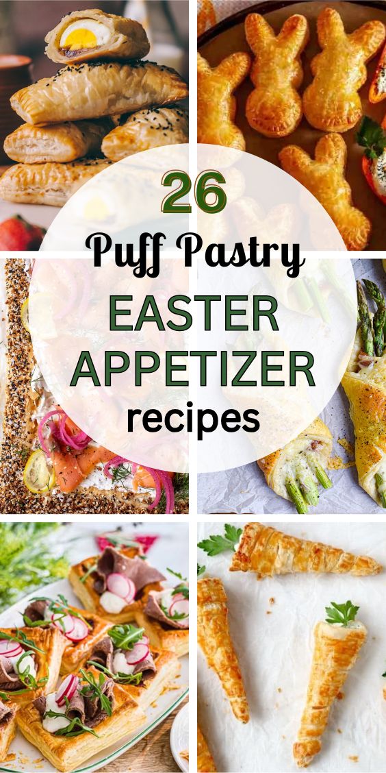 Easy Puff Pastry Easter Appetizers