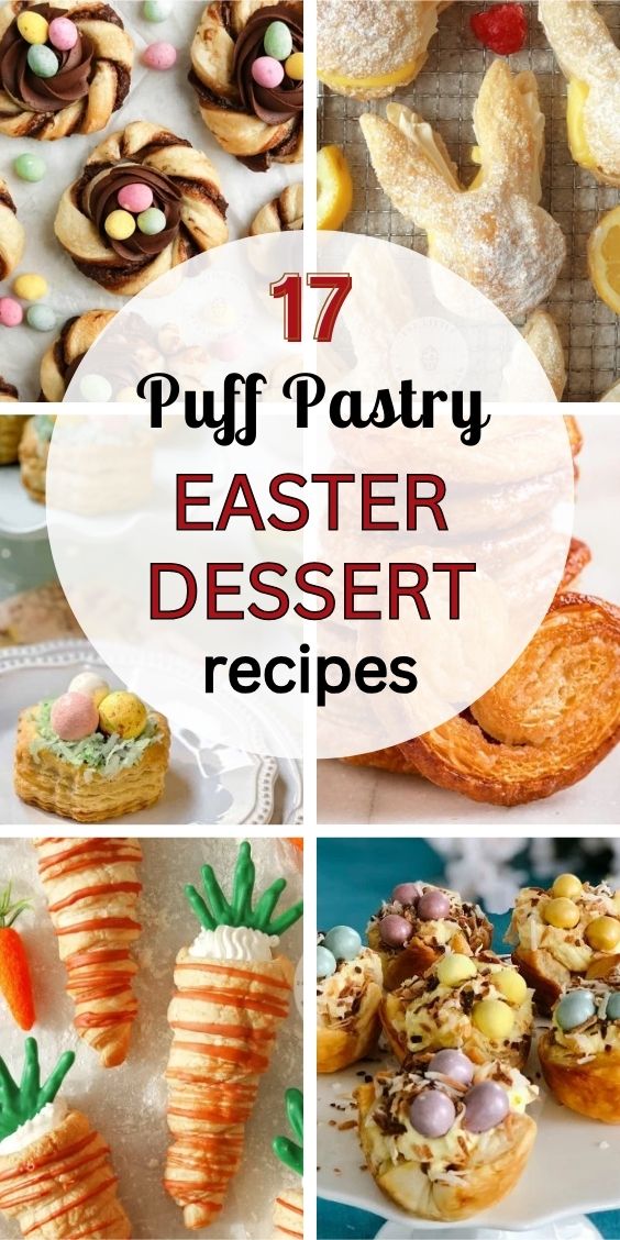 Easy Puff Pastry Easter DESSERTS