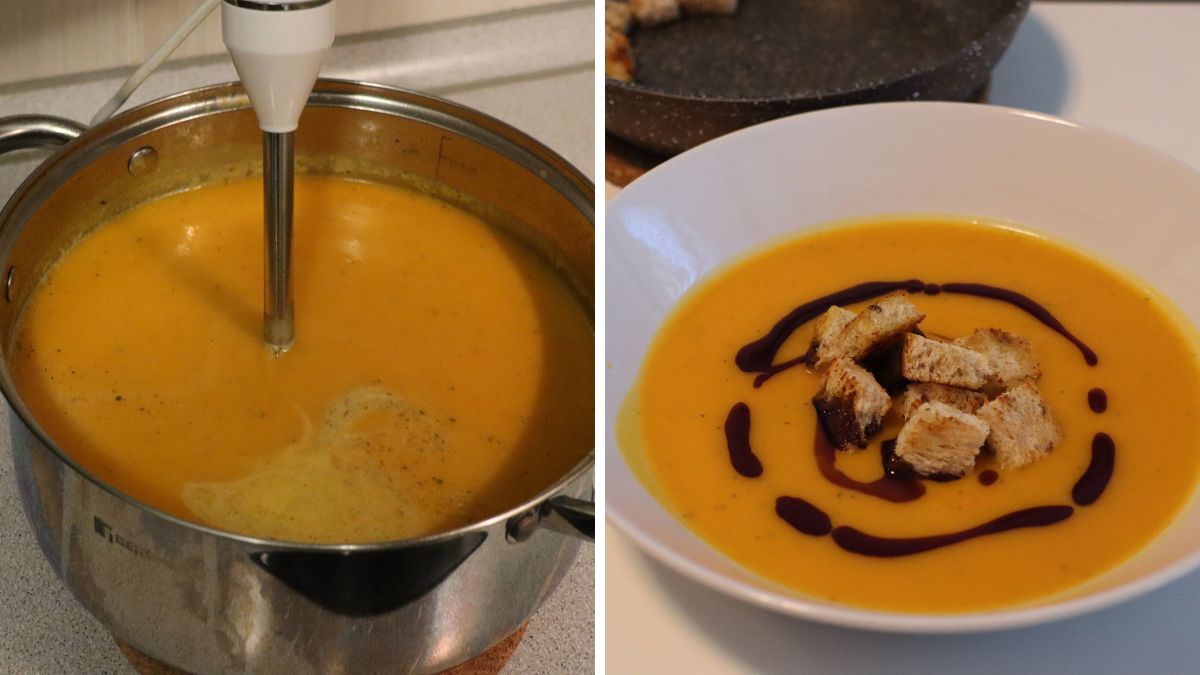Easy Pumpkin Soup with Coconut Milk