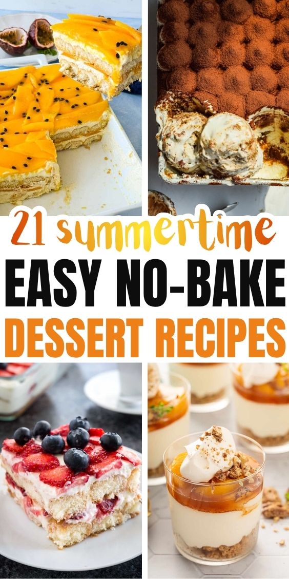 Easy Summer No Bake Desserts 1 1
