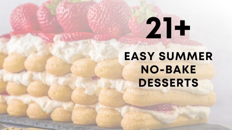 Easy Summer No-Bake Desserts