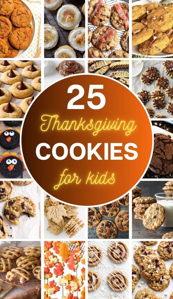 25 Easy Thanksgiving Cookie Ideas