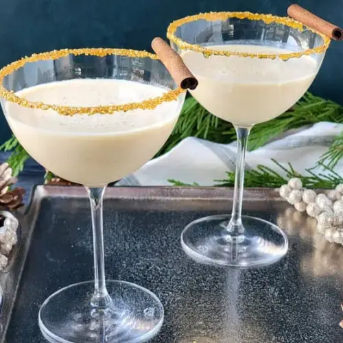 Eggnog Martini 4