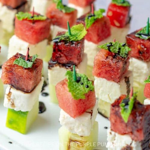 Facebook Feta Watermelon Skewers