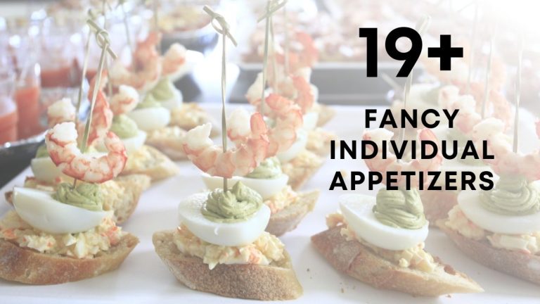 Crowd-Pleasing Fancy Individual Appetizers for Party