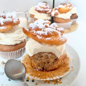 Funnel Cake Cupcakes