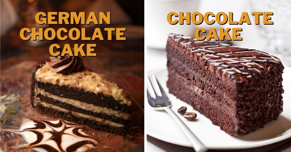 German Chocolate Vs Regular Chocolate