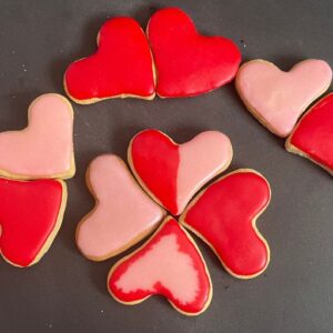 Gingerbread Cookies Valentine's Edition
